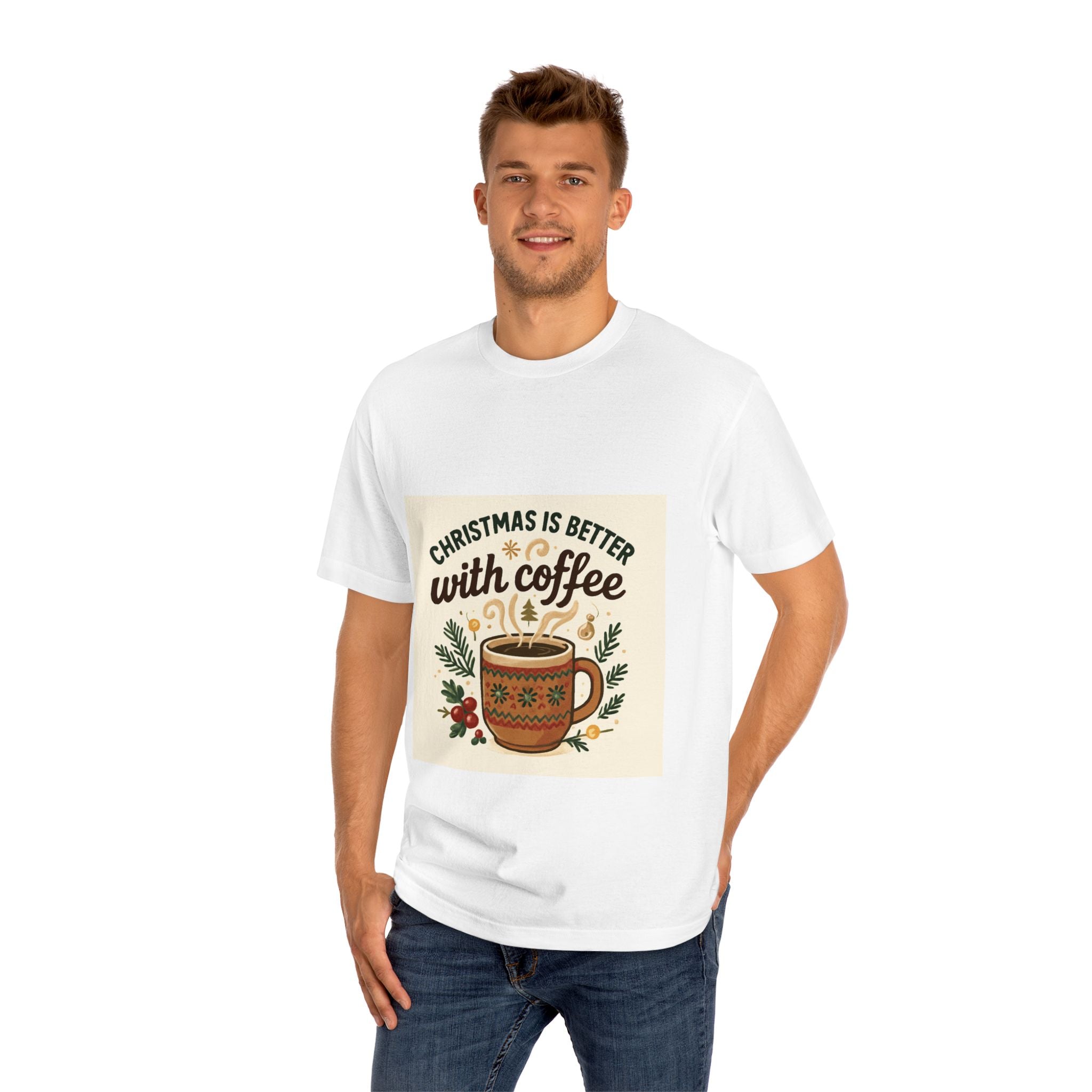 Unisex Classic Tee customizer with Christmas message