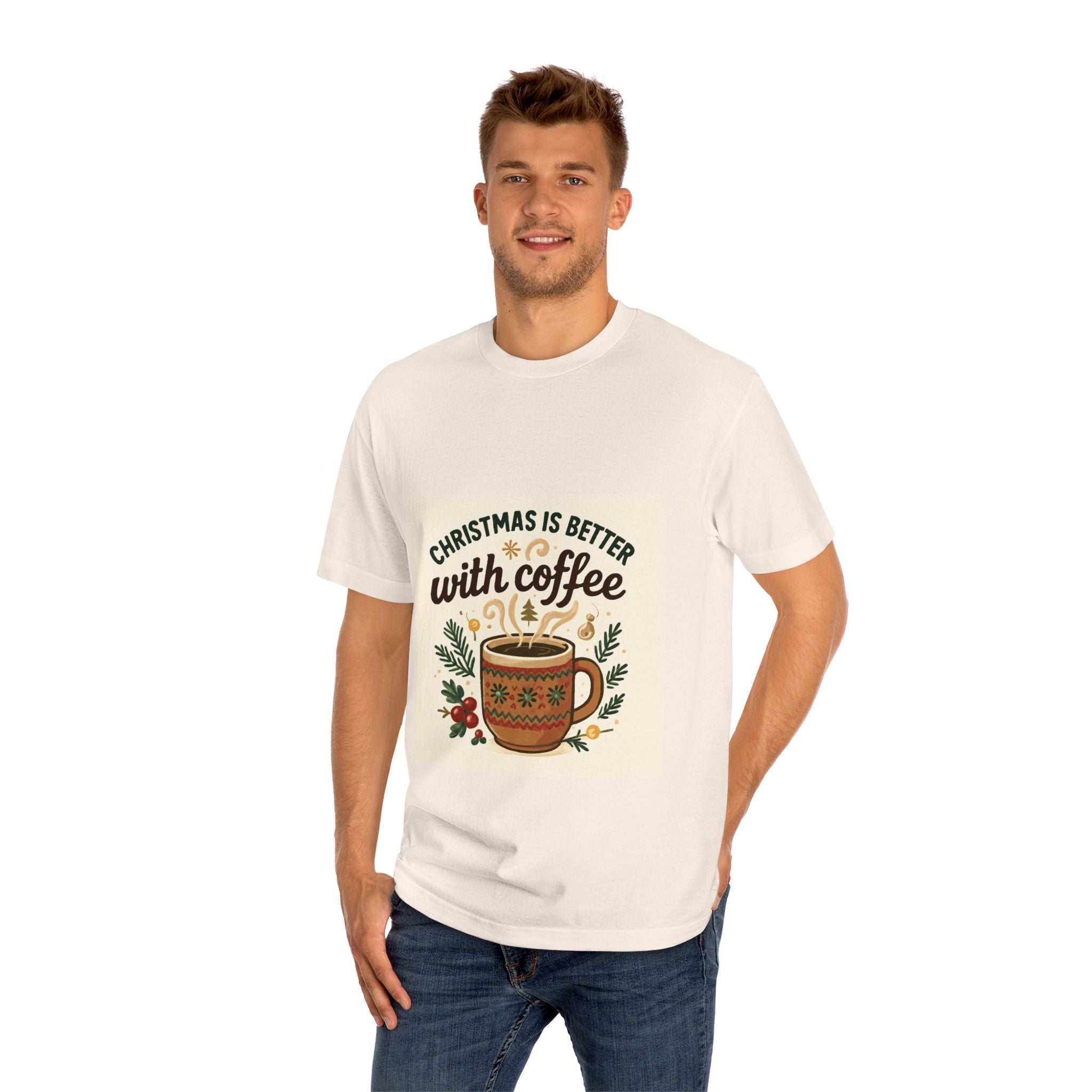 Unisex Classic Tee customizer with Christmas message