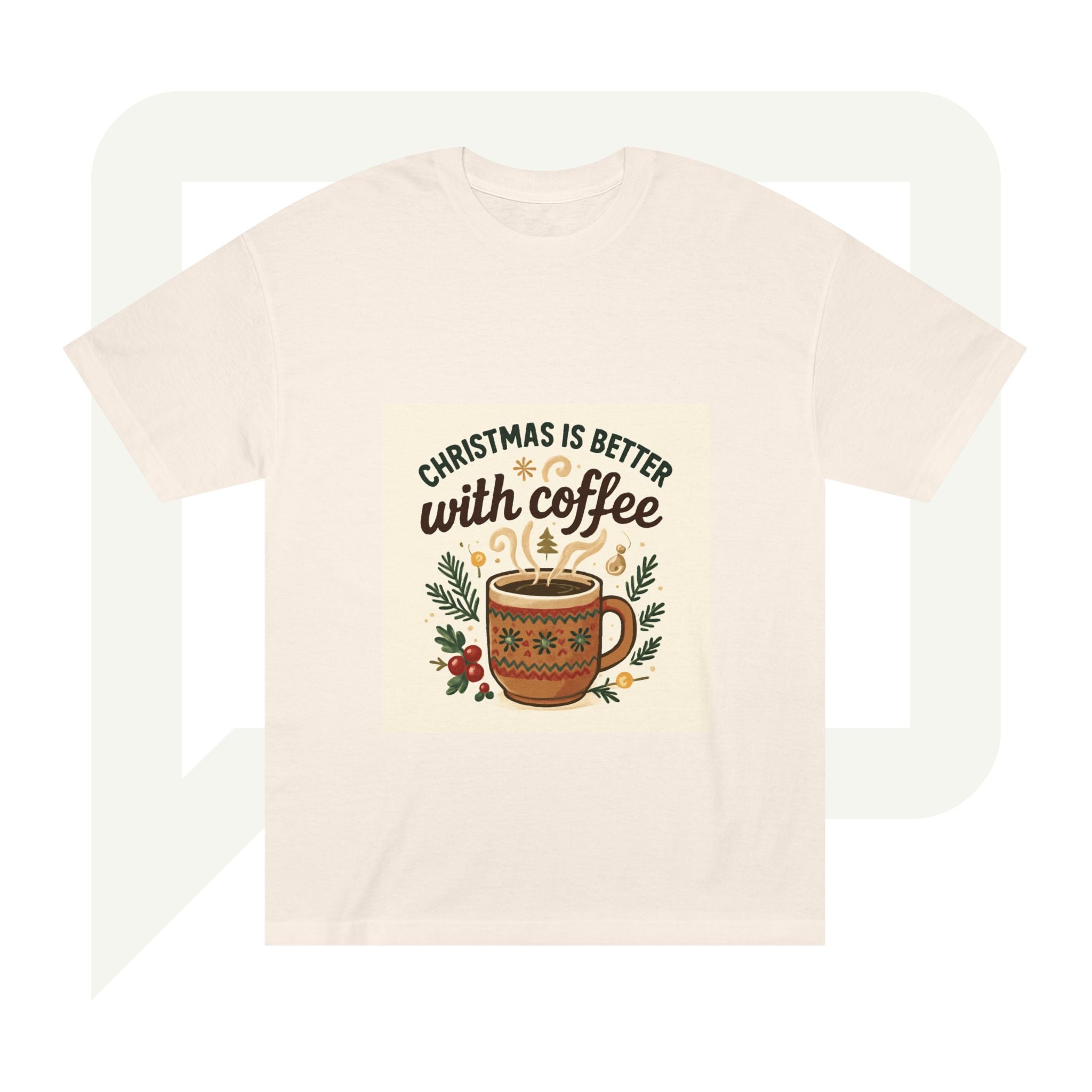 Unisex Classic Tee customizer with Christmas message