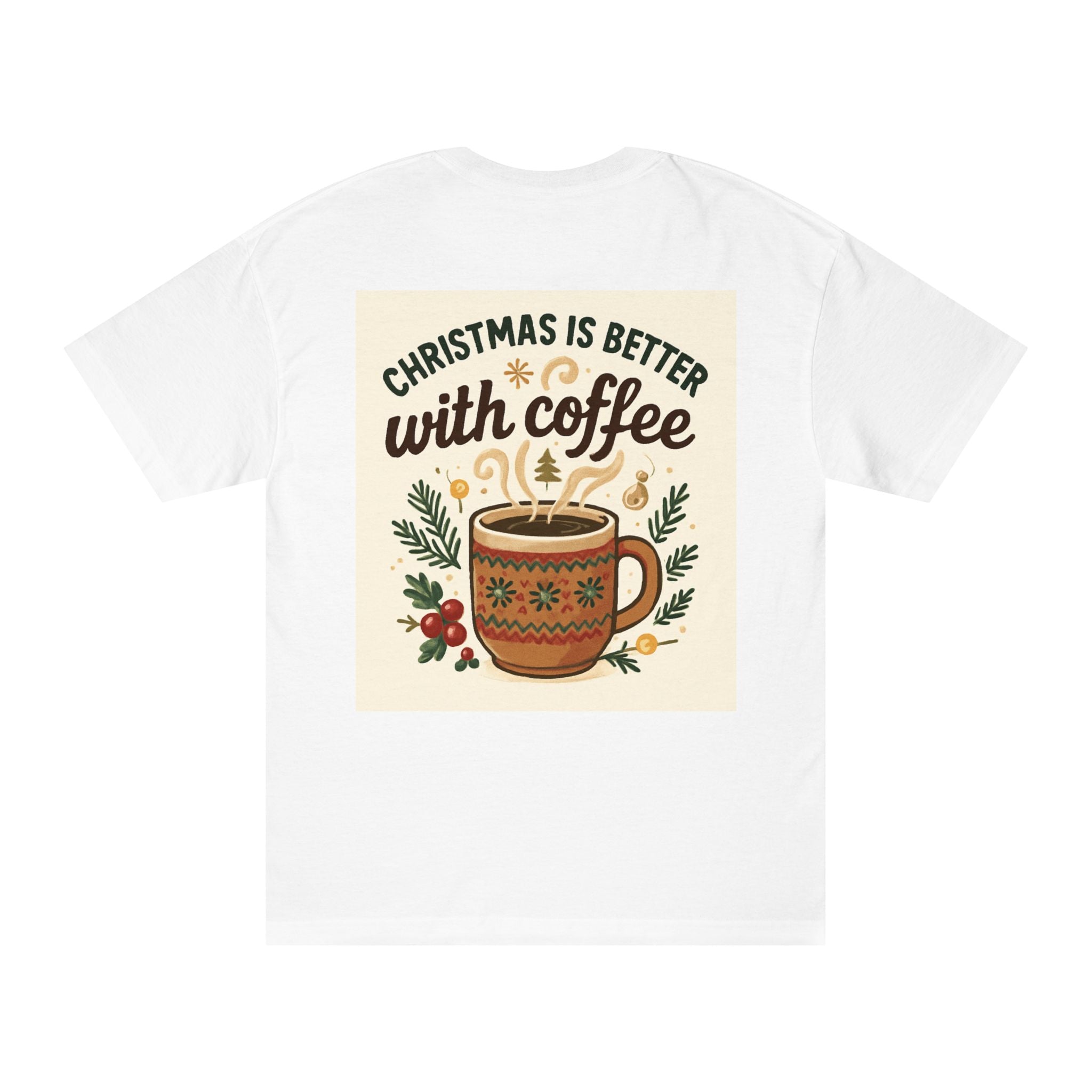 Unisex Classic Tee customizer with Christmas message