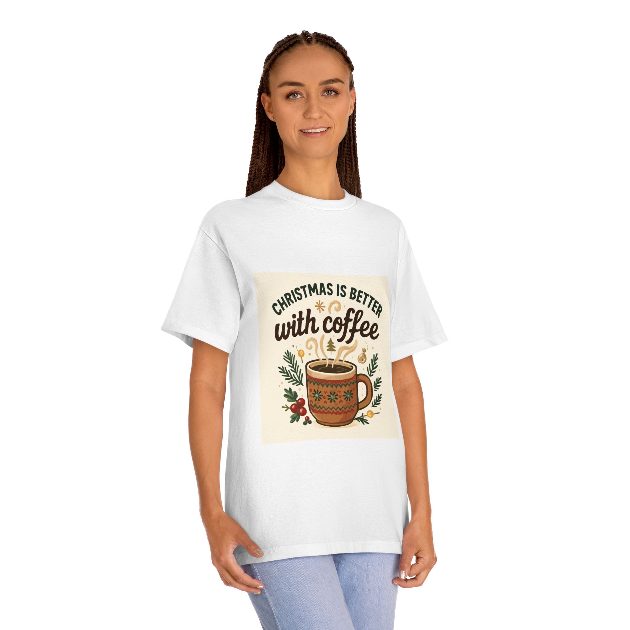 Unisex Classic Tee customizer with Christmas message
